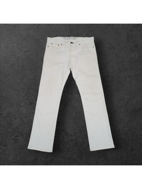 Burberry Vintage Burberry Black Label Dirty White Denim Jeans