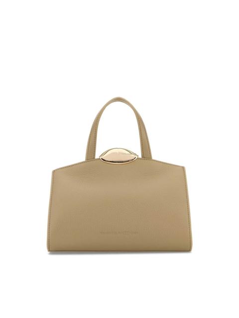 BENEDETTA BRUZZICHES Benedetta Bruzziches Cappuccino Leather Serena La Petite Handbag