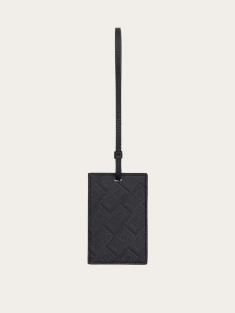 FERRAGAMO Ferragamo Monogram badge holder