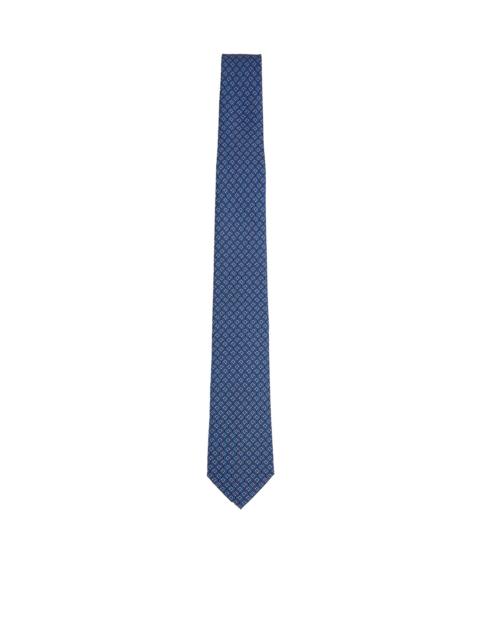 FERRAGAMO Tetris silk tie