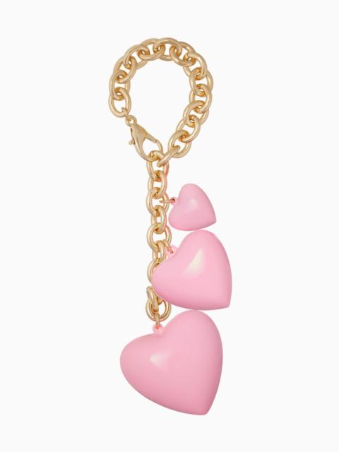 LoveShackFancy Roxanne Assoulin Puffy Heart Bag Charm