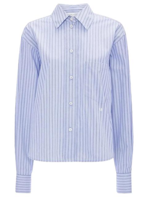 Victoria Beckham Ellys Shirt In Striped Cotton Women