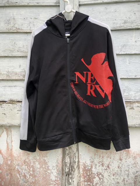 Other Designers Japanese Brand - 2012 Hello Kitty x Evangelion Nerv Zipper Polyester Hoodie