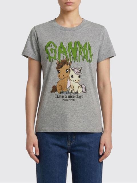 GANNI T-shirt woman Ganni