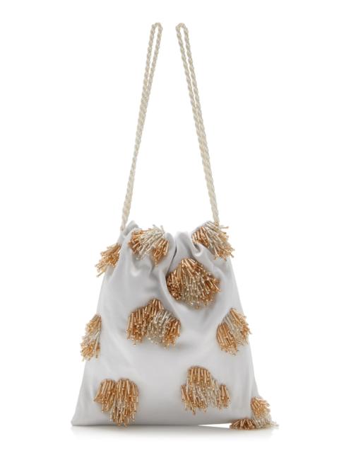 LIZZIE FORTUNATO Gala Beaded Bag neutral
