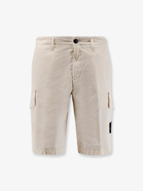 Stone Island Stone Island Men Organic Cotton Bermuda Shorts