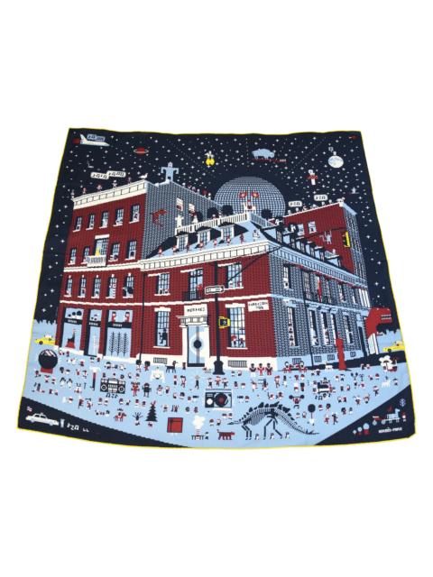 Hermès Hermes Madison 706 Party Cashmere Silk Square Scarf Multicolor