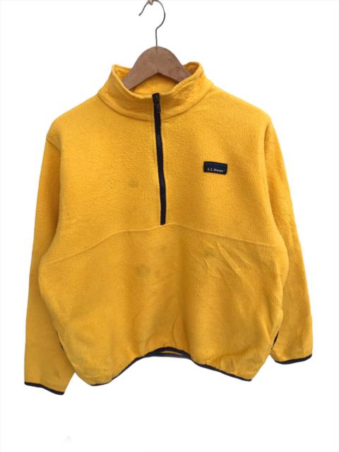 Other Designers L.L. Bean - L.L BEAN Freeport Maine Zip Up Fleece Sweater Spell Out