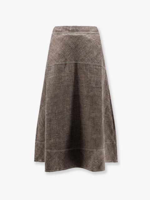 soeur Soeur Janelle Linen Blend Skirt
