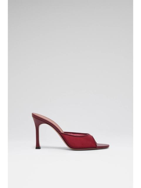 Amina Muaddi ALEXA SLIPPER 95 RUBY MESH