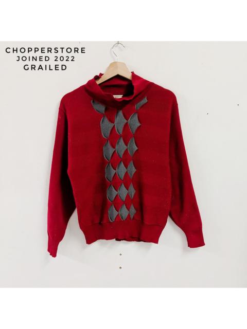 Other Designers Japanese Brand - Vintage ODIEL Turtle Neck Stripe Knitwear Sweater Jumper