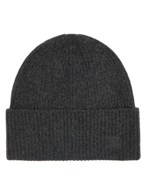 Toteme Ribbed Wool-blend Beanie