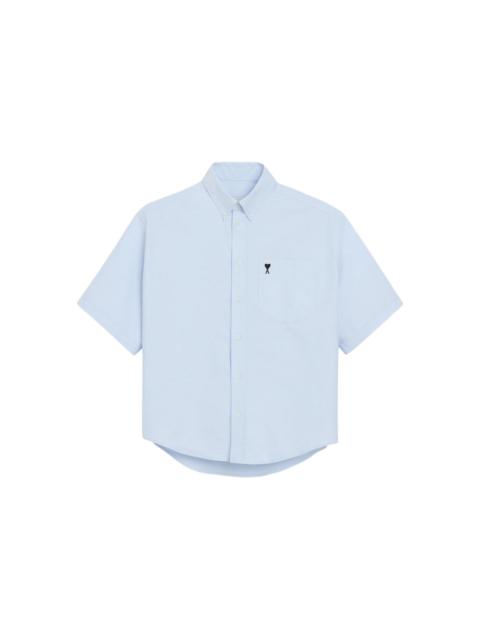 AMI Paris Ami Paris Blue Shirts Men