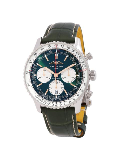 BREITLING Breitling Navitimer Chronograph Green Limited Edition Automatic Chronometer Green Dial Men's Watch A