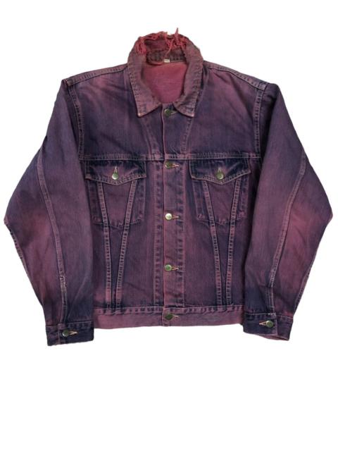 Japanese Brand - Cactus Distressed Denim Jacket