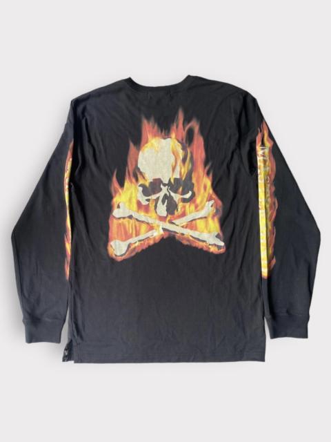 mastermind JAPAN SS21 New With Tag Flame Skull Logo Sweatshirt
