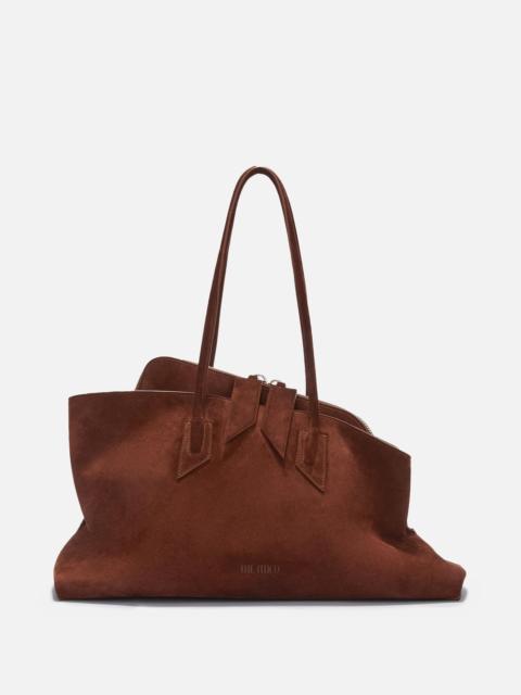 THE ATTICO LA PASSEGGIATA SUEDE BAG