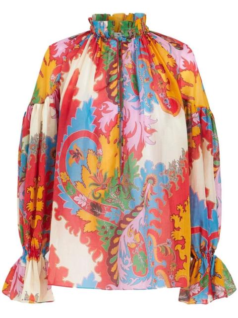 Etro abstract-print blouse