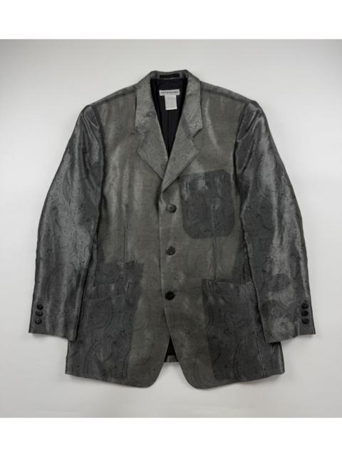 Other Designers Issey Miyake Men S/S’96 Paisley Pattern Oversized Jacket