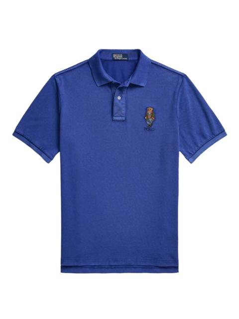 Polo Ralph Lauren Polo Ralph Lauren Polo Bear Mesh Polo Shirt