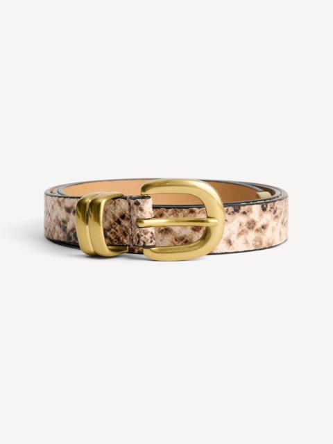 BY MALENE BIRGER Zoilo leather belt