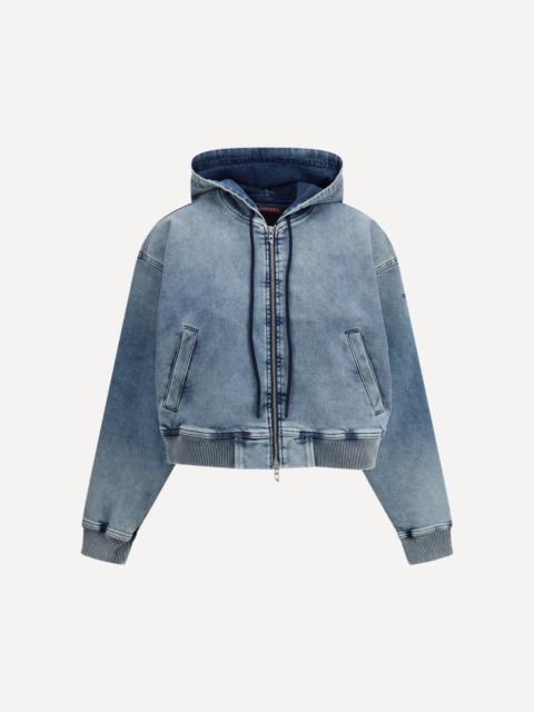 Diesel De-giri-crop Jogg Hoodie