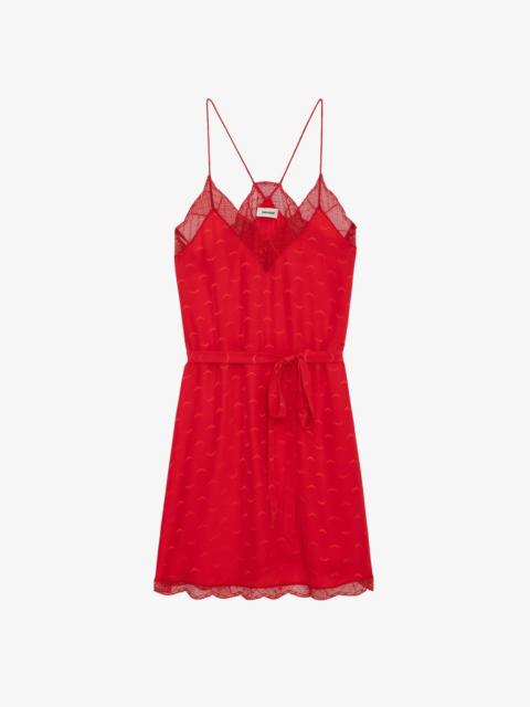 Zadig & Voltaire Ristyz Silk Jacquard Dress