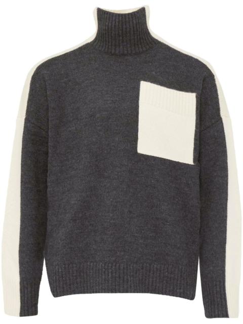 Other Designers Jw Anderson Men Half Zip Sweather
