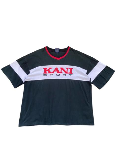 Other Designers Karl Kani Sport V-Neck T-Shirt Vintage 90s Hip-Hop Jersey