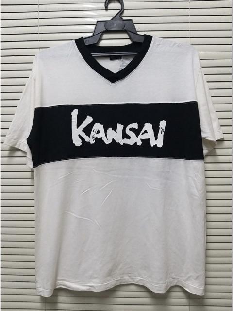 Other Designers AUTHENTIC KANSAI YAMAMOTO KID'S BIG SPELL V-NECK T SHIRT