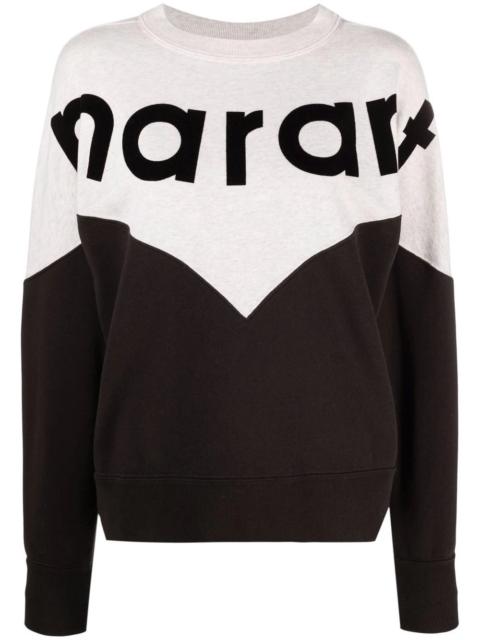 Isabel Marant Étoile Houston two-tone sweatshirt