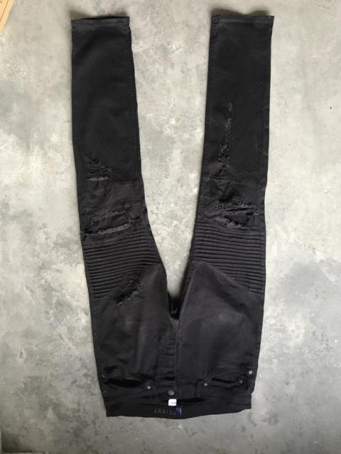 Other Designers Divided - H&M Skinny Distressed Biker Pant
