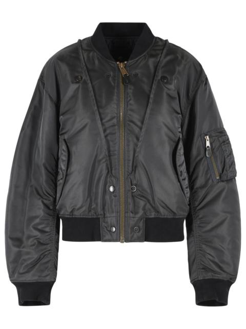 Maison Margiela Maison Margiela Dark Grey Reversible Bomber Jacket