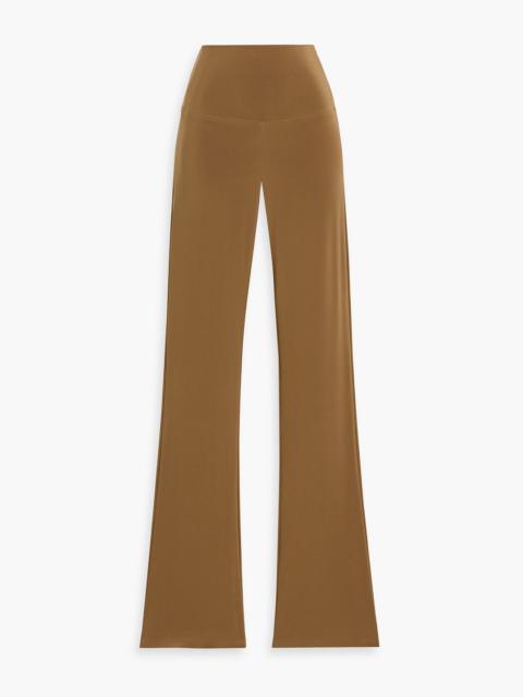 NORMA KAMALI Stretch-jersey bootcut pants