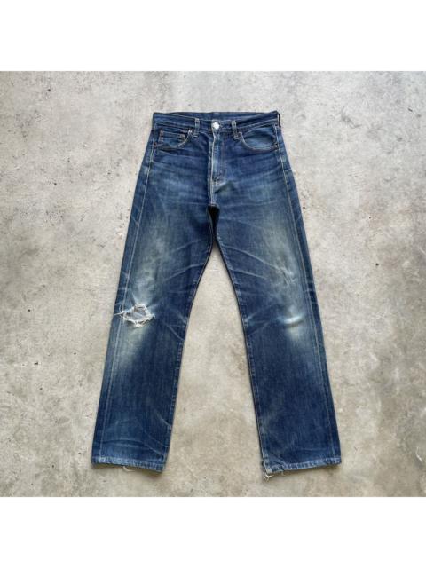 Other Designers Vintage Levi’s 502 Big E Selvedge Denim Faded Jeans Pants
