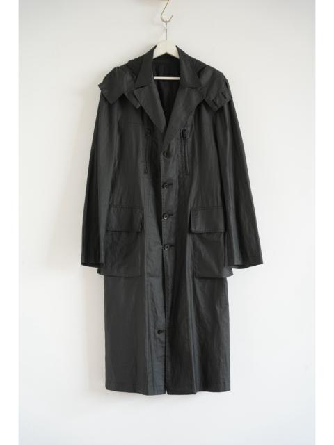 Yohji Yamamoto Yohji Yamamoto 08SS Removable Zip Hooded Coat
