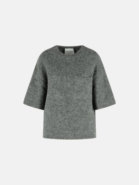 CLOSED GREY ALPACA BLEND SWEATER