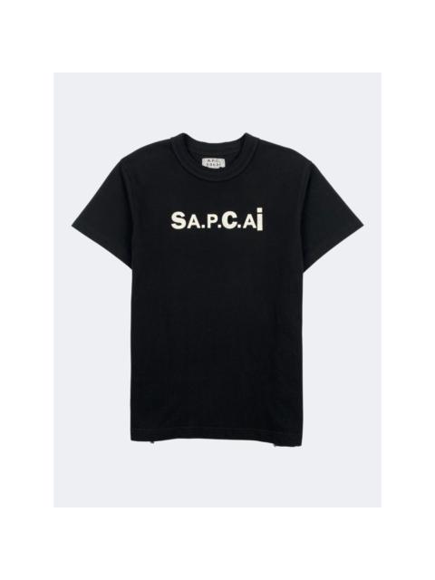 A.P.C. Kiyo Zip-Detailed Logo Print T-shirt
