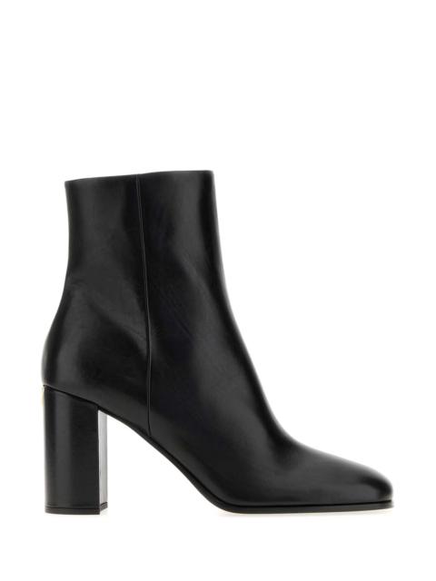 Prada Prada Women Black Leather Ankle Boots