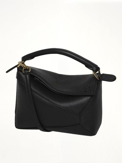 Loewe Puzzle Edge Mini Bag in Black