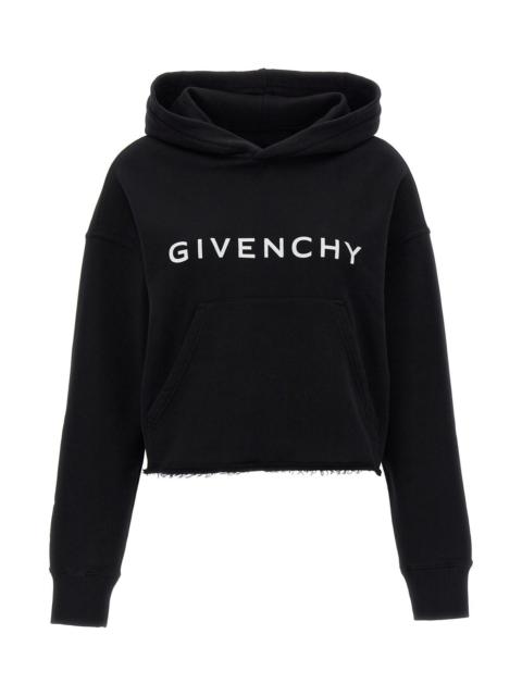 Givenchy Women Logo Print Hoodie