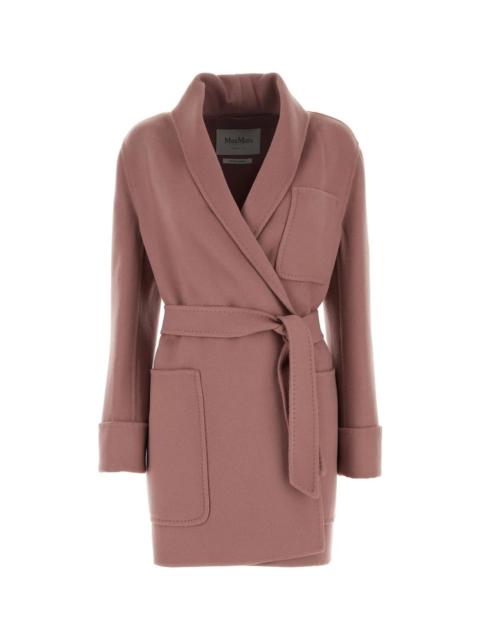 Max Mara Deconstructed Jacket In Wool And Cashmere