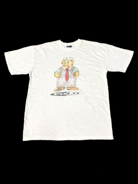 Polo Ralph Lauren Vintage Polo Bear Dirty Tshirt