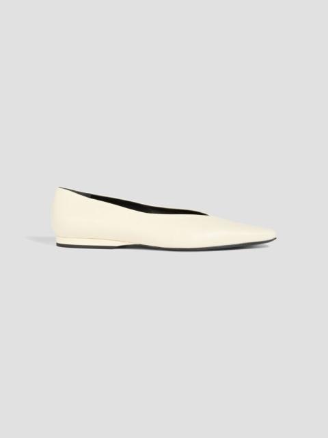 Loulou de Saison Barsi leather point-toe flats