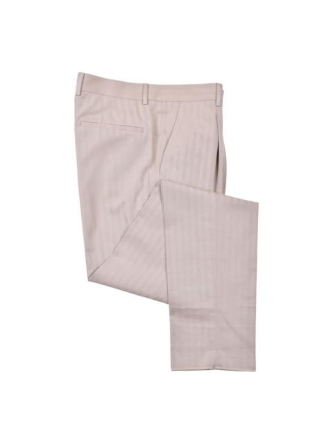 Brunello Cucinelli Brunello Cucinelli Taupe Double-Breasted Suit Jacket