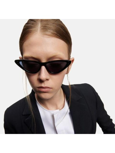 Dior NEW Dior MISSDIOR B4U CD40105U 01V 12B0 Shiny Black Blue Unisex Sunglasses