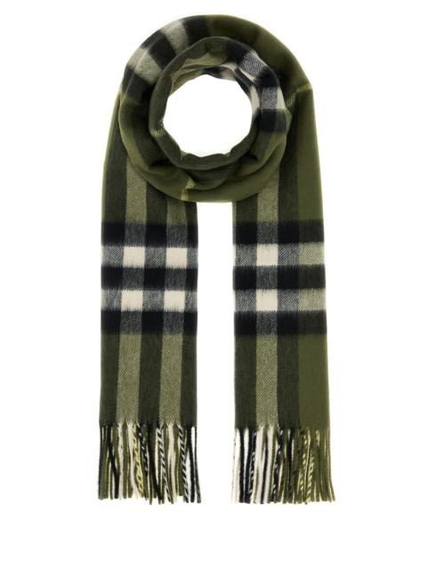 Burberry Embroidered cashmere scarf