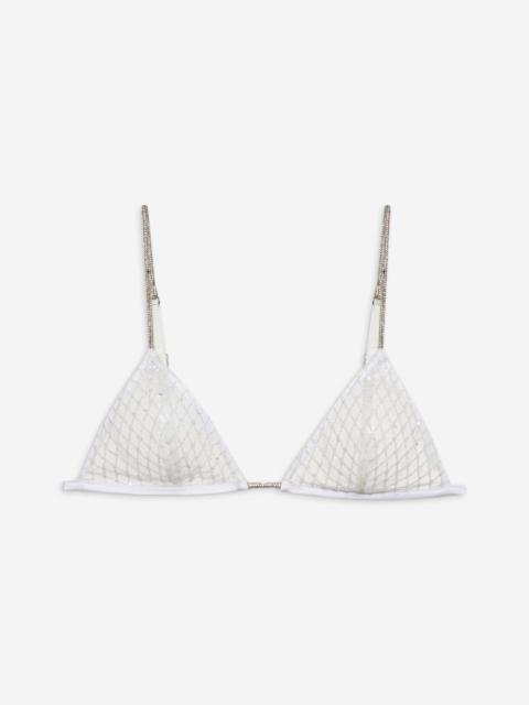 For Love & Lemons Glitter Bralette