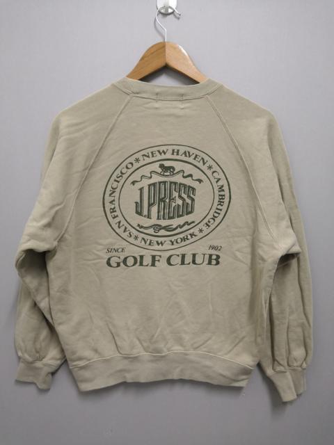 Other Designers Vintage - J. Press Golf Big Logo Sweatshirt Women
