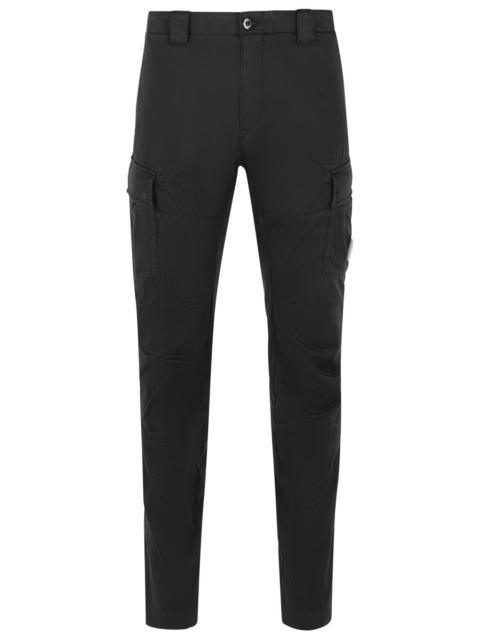 C.P. Company C.P. Company Cotton Cargo Trousers Black Green Men